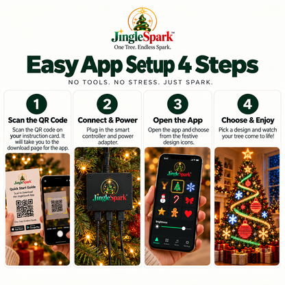 JingleSpark™ — Bring Your Christmas Tree To Life